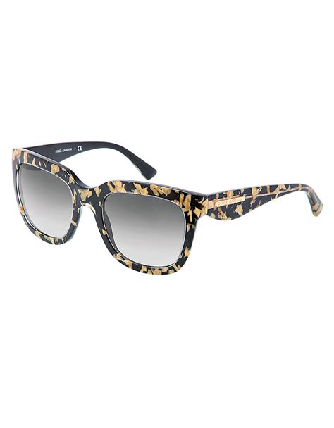 dolce gabbana sunglasses gold leaf|Dolce & Gabbana sunglasses outlet online.